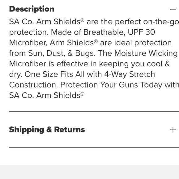 Arm shields camo ghost pair - Picture 4 of 4